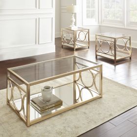 Olympia - 3 Piece Table Set - Gold