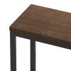 Modern Design Kitchen Dining Table,Pub Table,Long Dining Table Set with 3 Stools,Easy Assembly,Dark Brown