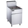 Capacity LPG Commercial Fryer With Four Tube Burner