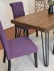 Ashford 5-Piece Dining Set, Hairpin Dining Table with 4 Chairs, 4 Color Options