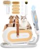 Katio Kadio Pet Grooming Kit & Pet Hair Vacuum, Dog Grooming Tools for Shedding Small, Medium Dog Cat - 60dB Low Noise  Pet Grooming Vacuum