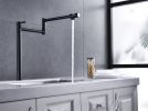 Long handle injection faucet