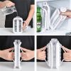 1pc Silicone Collapsible Ice Ball Jug; Easy Release Mold Ice Maker; Pour Out Ice Ball; Whisky & Cocktail Ice Tray